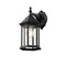 Z-Lite Waterdown 1 Light Outdoor Wall Light, Black & Clear Beveled T21BK - alternate 2